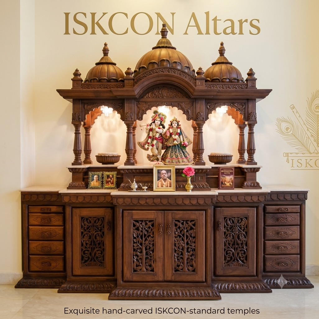 ISKCON Altars from Gita Murti Bhandar